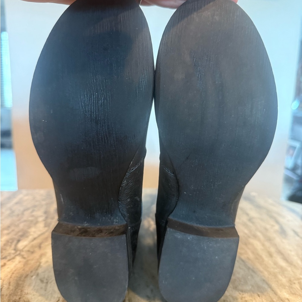 Nine West Black Heeled Boots - Picture 5 of 5